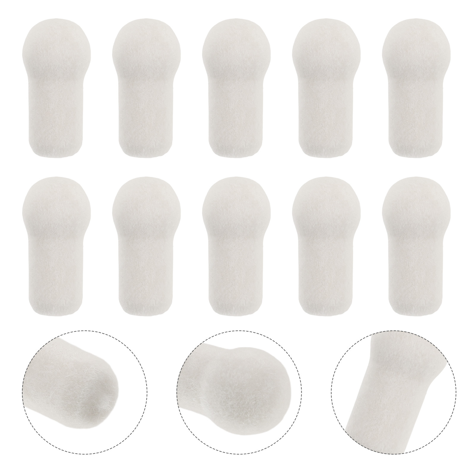Stylus Replacement Tip - 10Pcs Stylus Replacement Nibs Felt Head