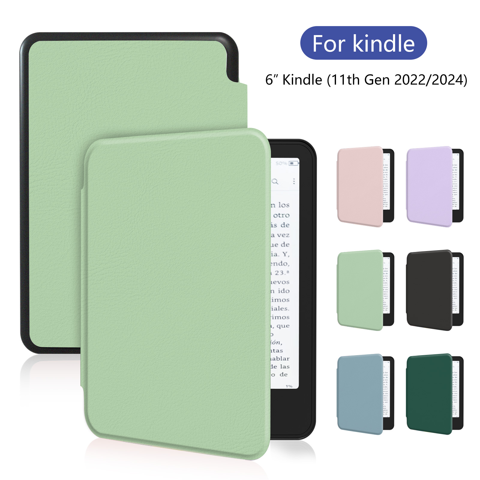 Kindle Tablet Accessories - Protective Case for 6” Kindle (11th