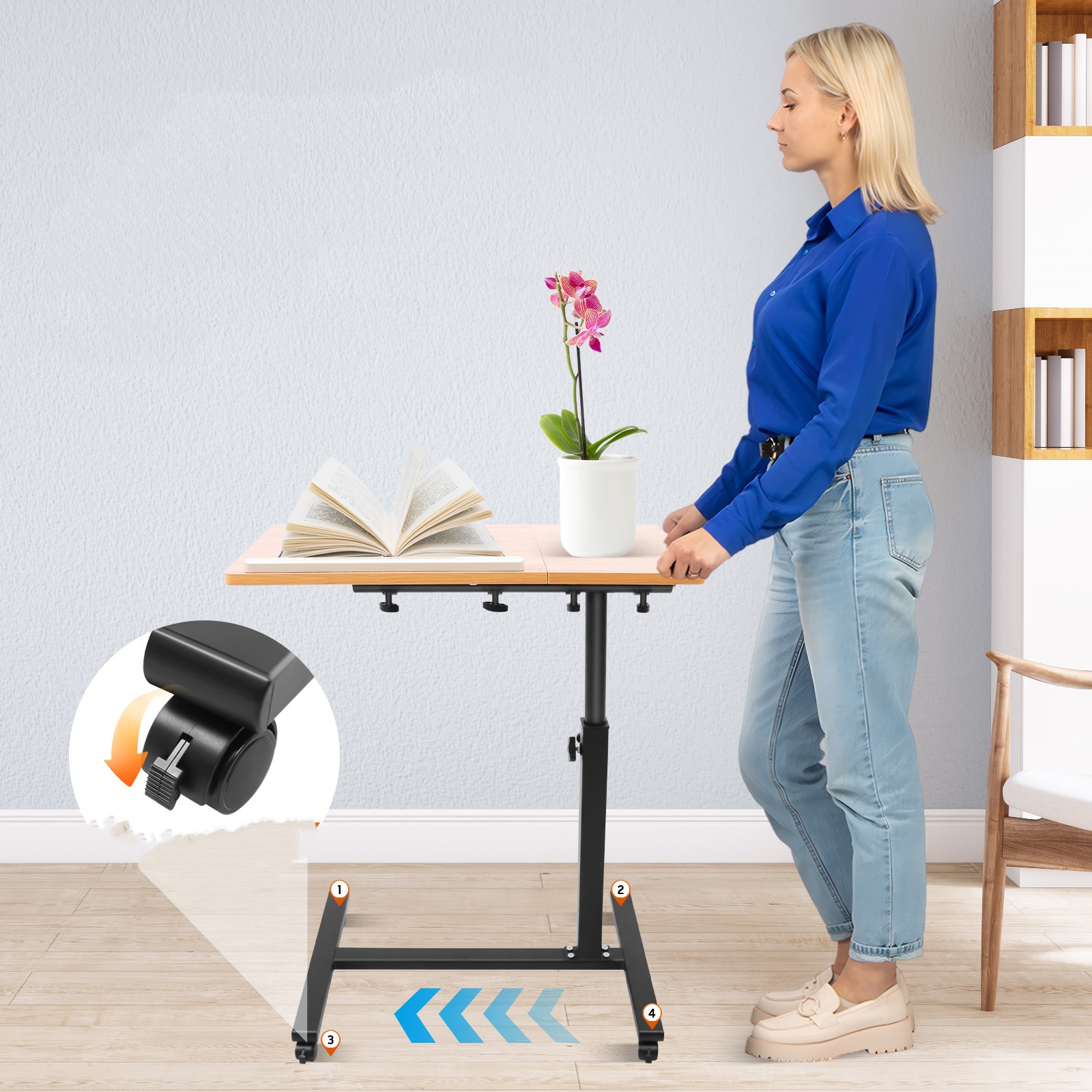 Mobile Laptop Table Adjustable - огляд і ціна Tablet Lap Desk