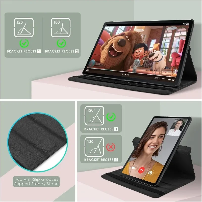 360 Rotating Case for Samsung  - огляд і ціна Tablet S9 Fe Accessories
