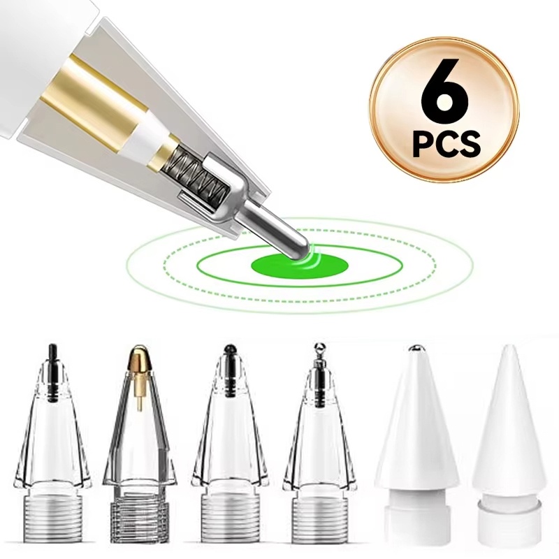 6 In 1 Replacement Pencil Tips - огляд і ціна Stylus Replacement Tip