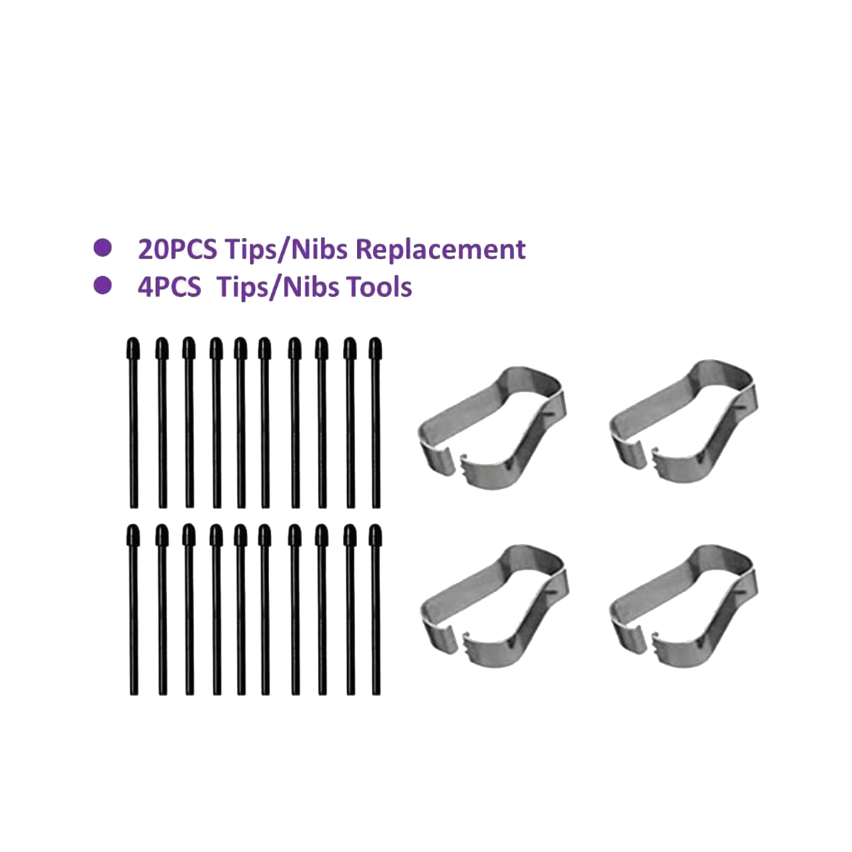 (20 Pack) Marker Pen Tips/Nibs - огляд і ціна Tablet Stylus Accessories