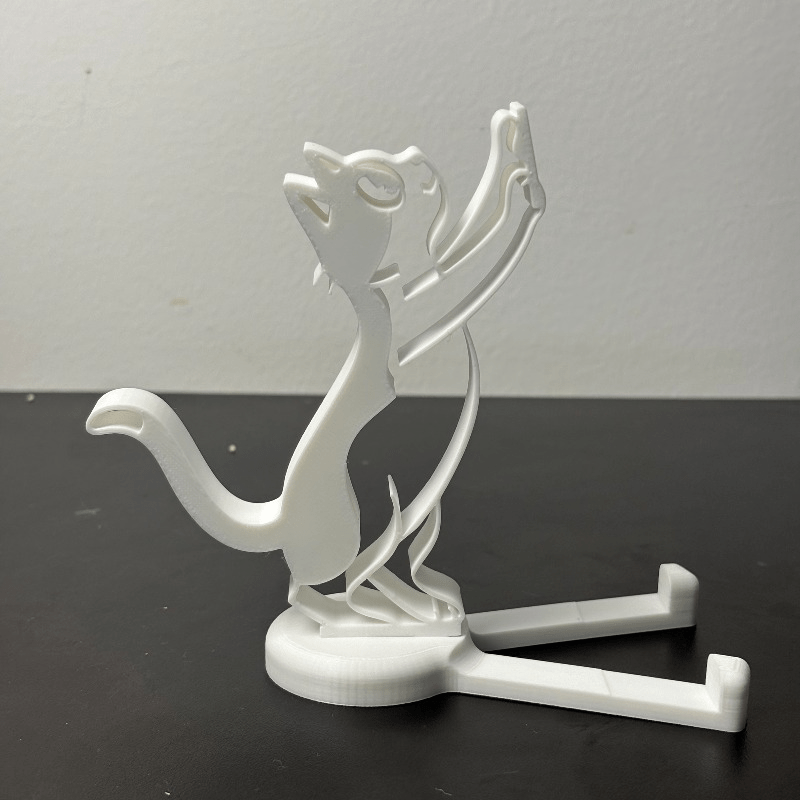 Abstract Hollow Line Cat Phone - огляд і ціна Tablet Holder Accessories