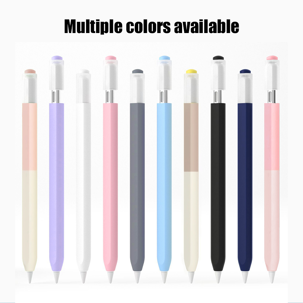 Color Splicing Silicone Pen Ca - огляд і ціна Tablet Stylus Accessories