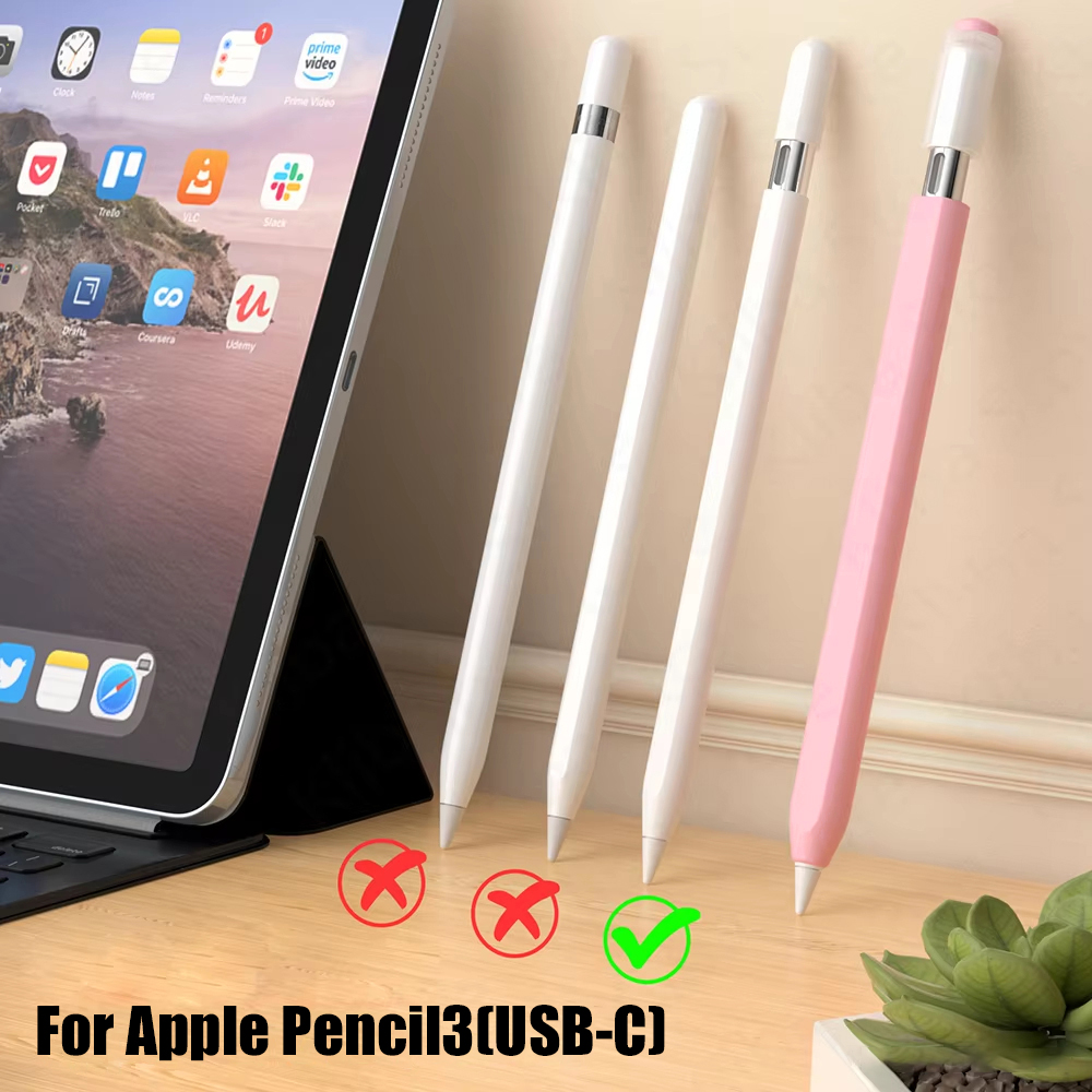 Color Splicing Silicone Pen Ca - огляд і ціна Tablet Stylus Accessories