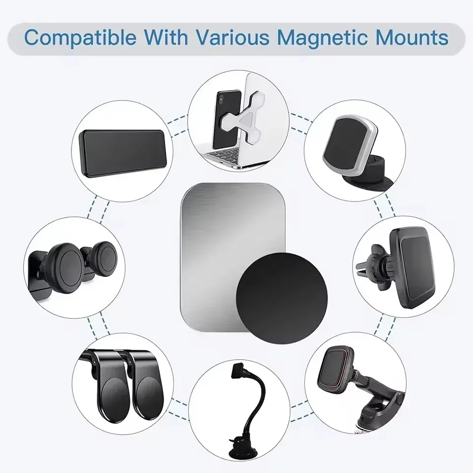 5/10pcs Magnetic Metal Plate D - огляд і ціна Useful Tablet Accessories