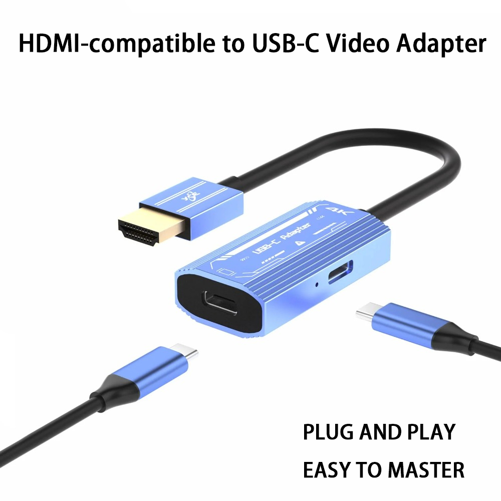 HDMI‑compatible to USB‑C Video - огляд і ціна Hdmi Adapter Tablet
