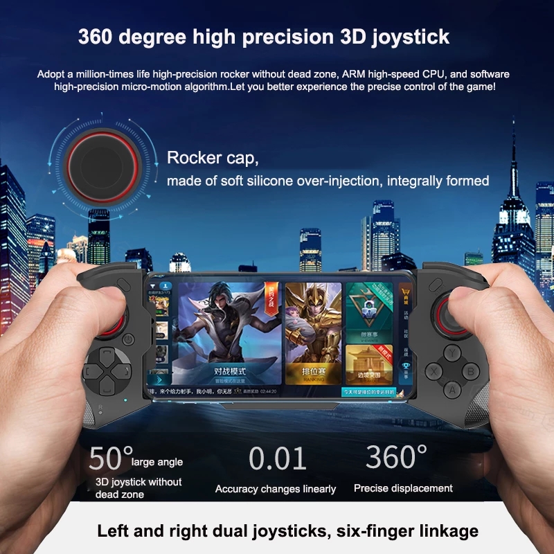 Cell Phone Gamepad Joystick Fo - огляд і ціна Android Tablet Gaming Accessories