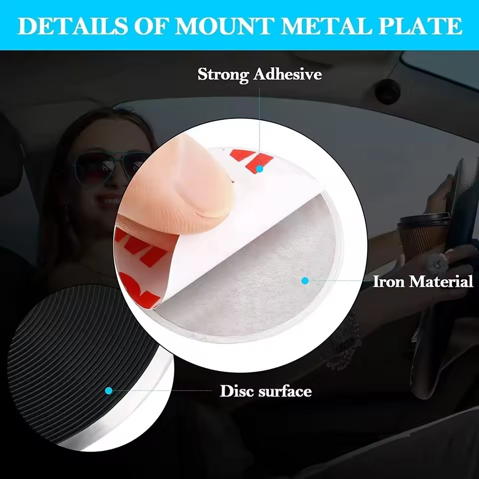 Thin Metal Plate Disk For Magn - огляд і ціна Tablet Holder Accessories