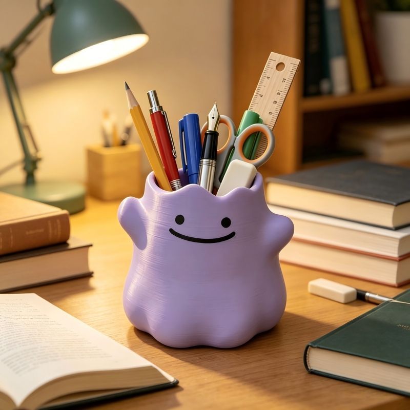 Pokemon Ditto Pen Holder Creat - огляд і ціна Case With Pencil Holder