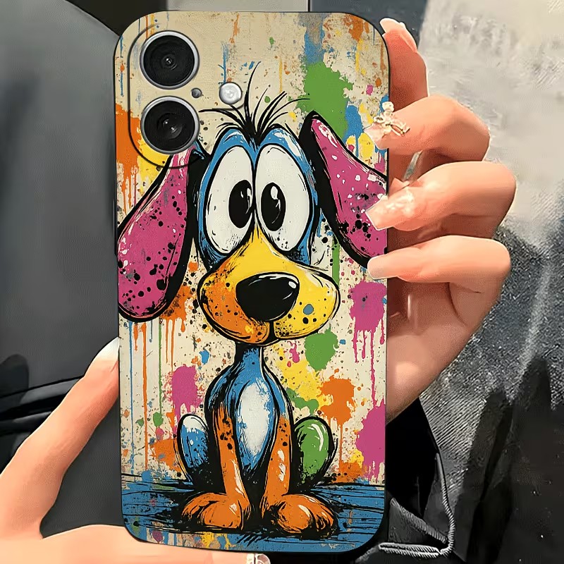 Graffiti Colored Puppy TPU Pho - огляд і ціна Apple Iphone 15