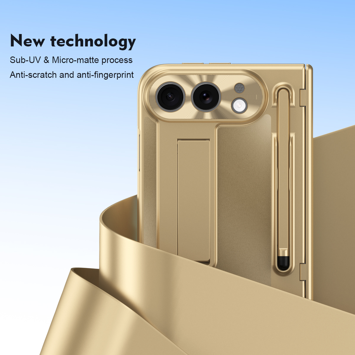 ‌Electroplated Matte Bracket P - огляд і ціна Case With Pencil Holder