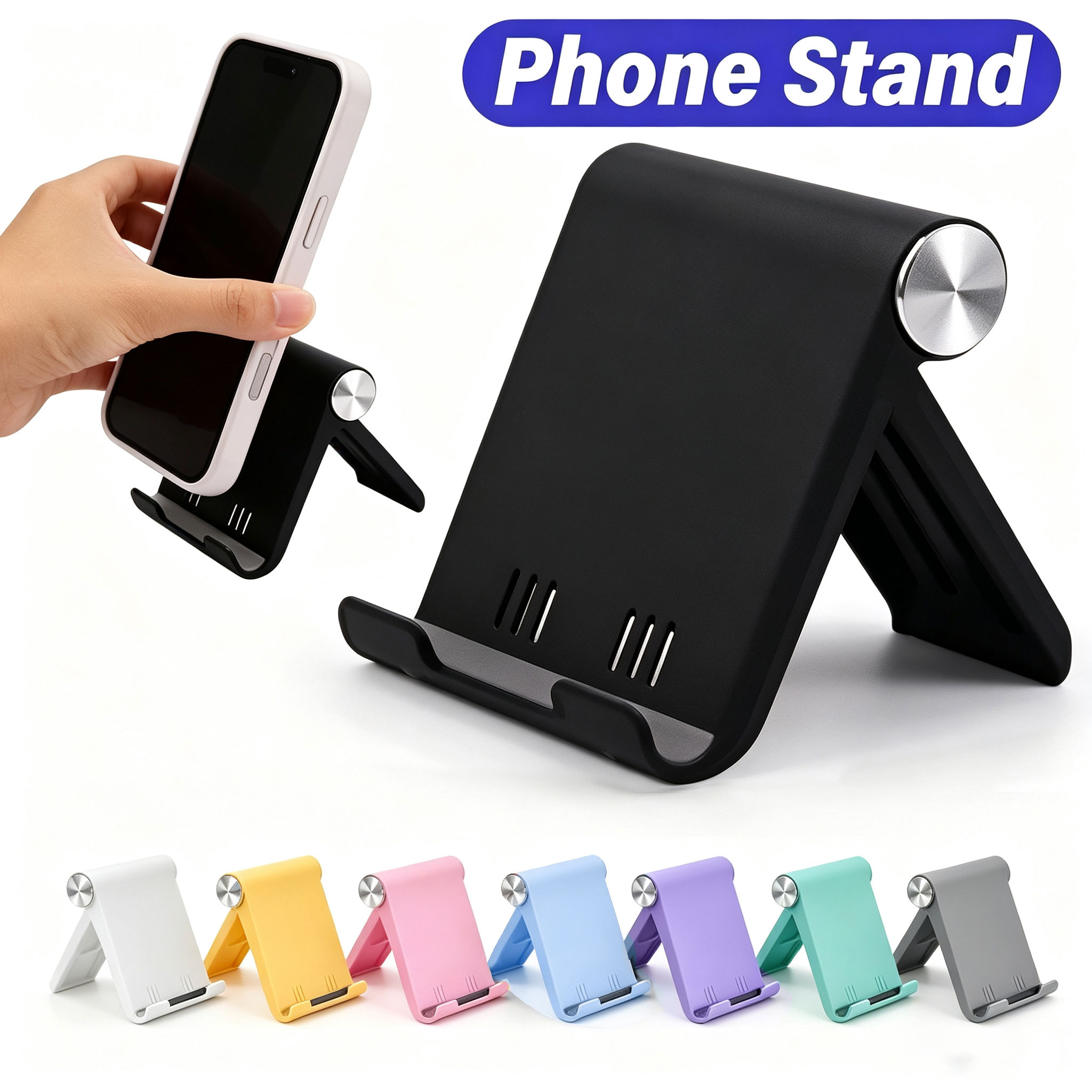 2pcs Foldable Phone Stand, 8 C - огляд і ціна Tablet Holder Accessories