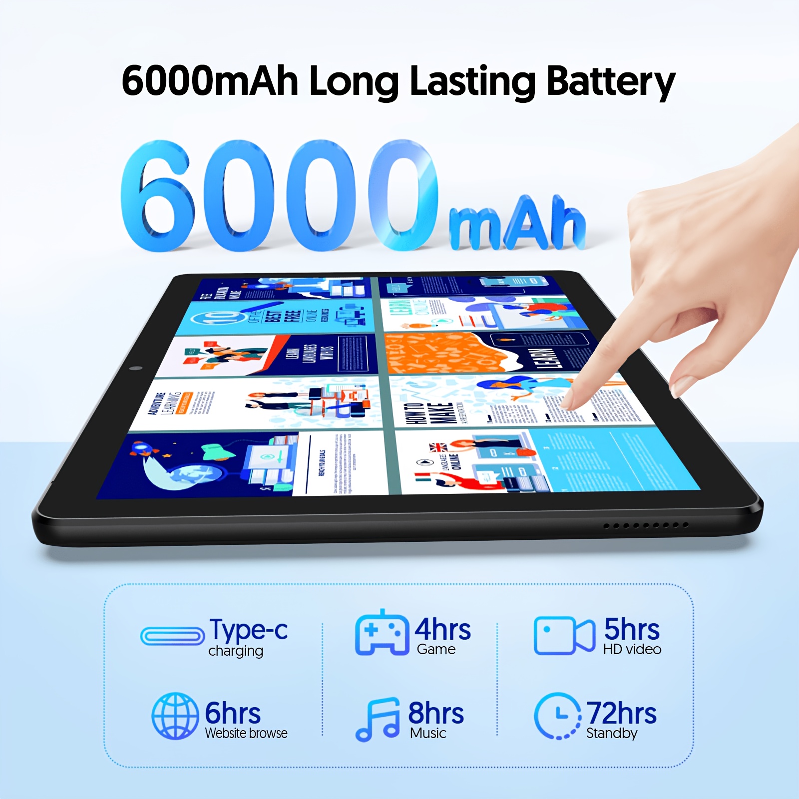 10.1-inch 2-in-1 Android15 Tab - огляд і ціна Ram Tablet Accessories