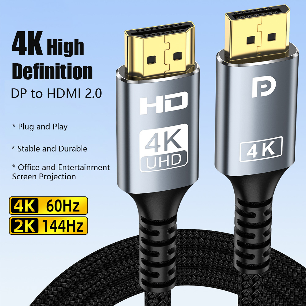 4K@60Hz DP to HDMI 2.0 Compati - огляд і ціна Hdmi Adapter Tablet