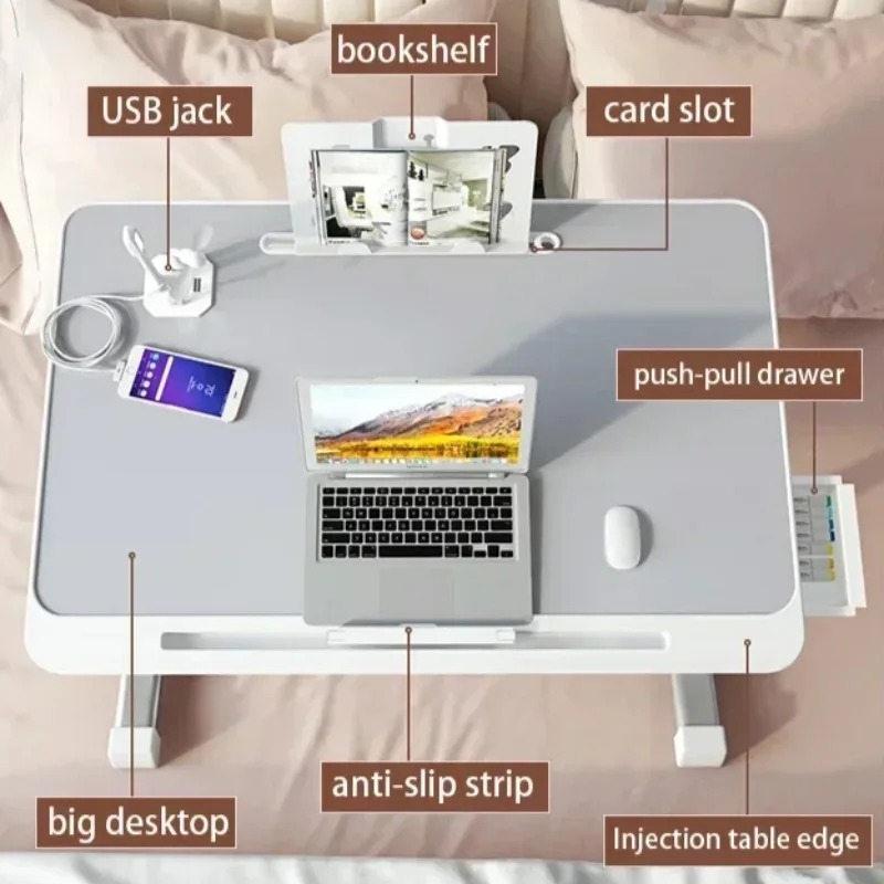 Laptop Bed Tray Table Adjustab - огляд і ціна Tablet Lap Desk