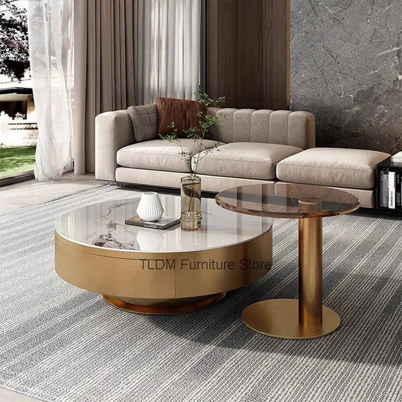 Round Clear Coffee Table Simpl - огляд і ціна Unique Table Accessories