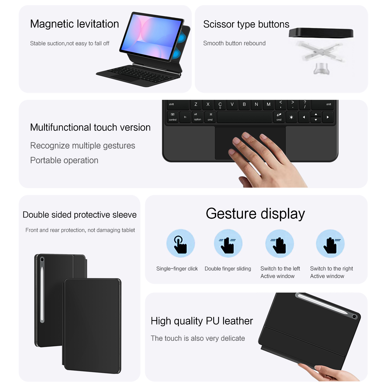 Magic Keyboard for Samsung Gal - огляд і ціна Tablet S9 Fe Accessories